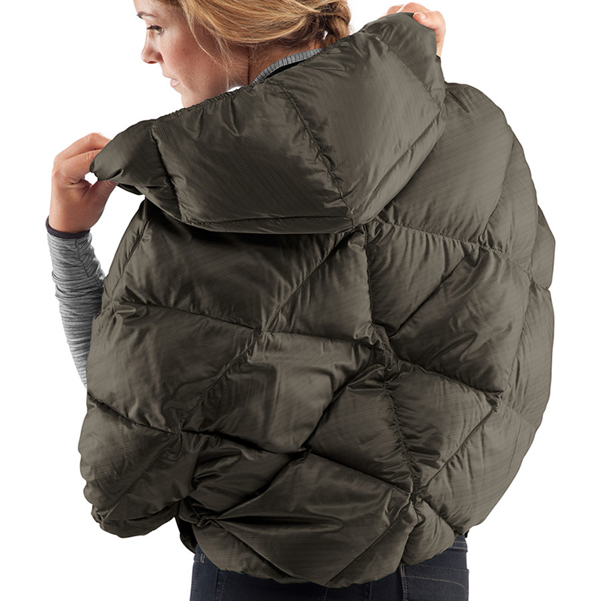 オールドマウンテンoldmountain Hooded Down Stole OLD MOUNTAIN×F/CE