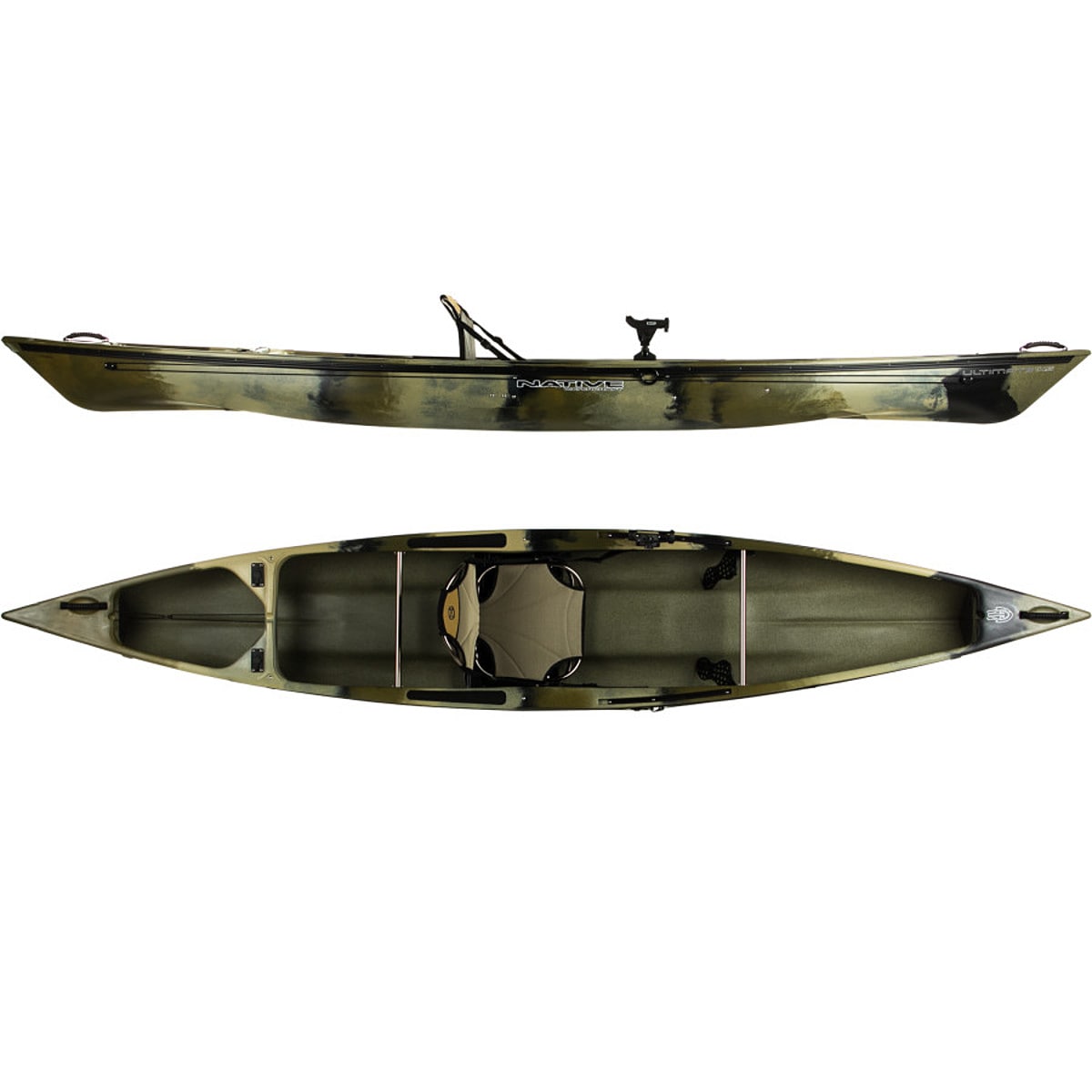 Native Watercraft Ultimate 14.5 Solo Angler Kayak - Fly Fishing