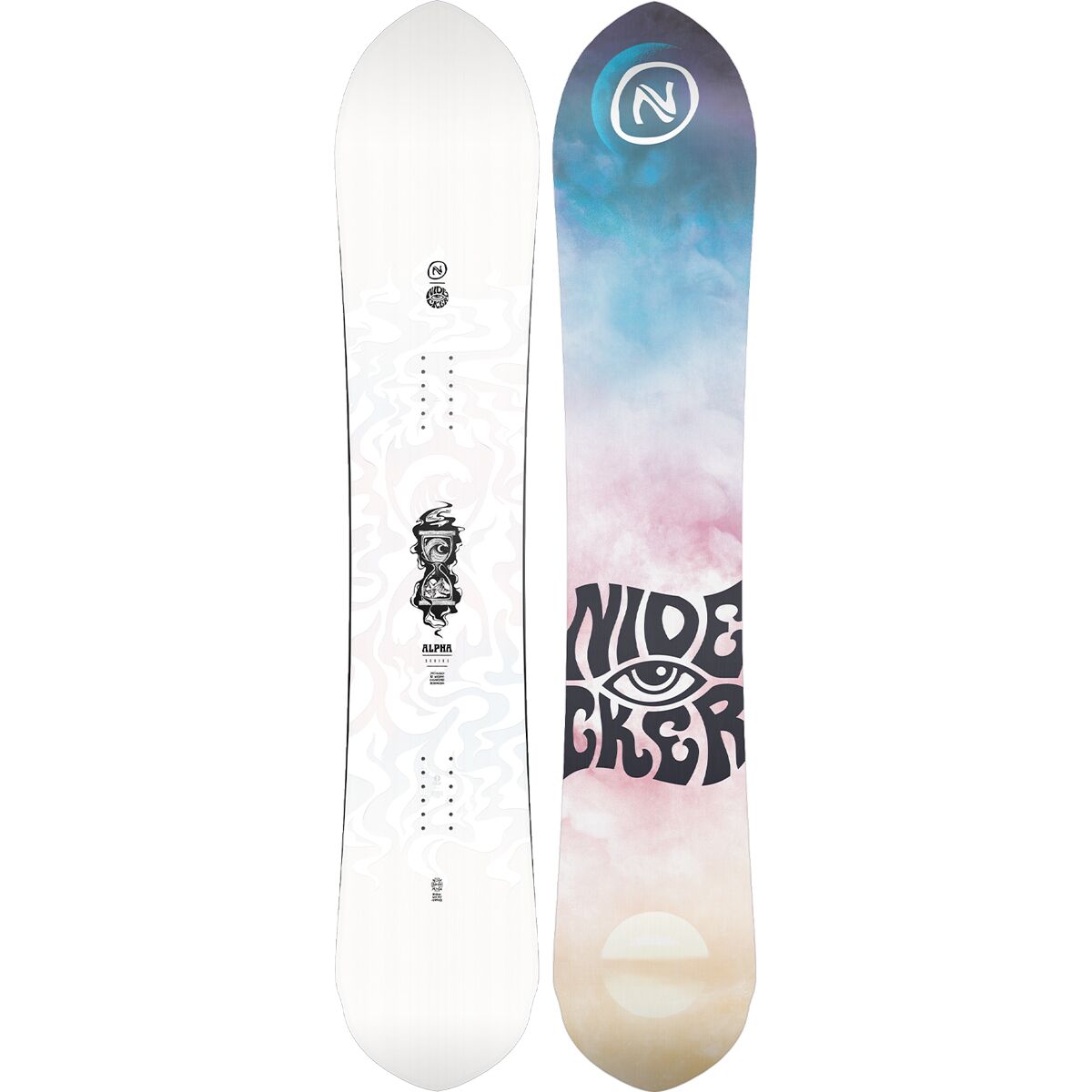 Nidecker Alpha Snowboard - 2024 White