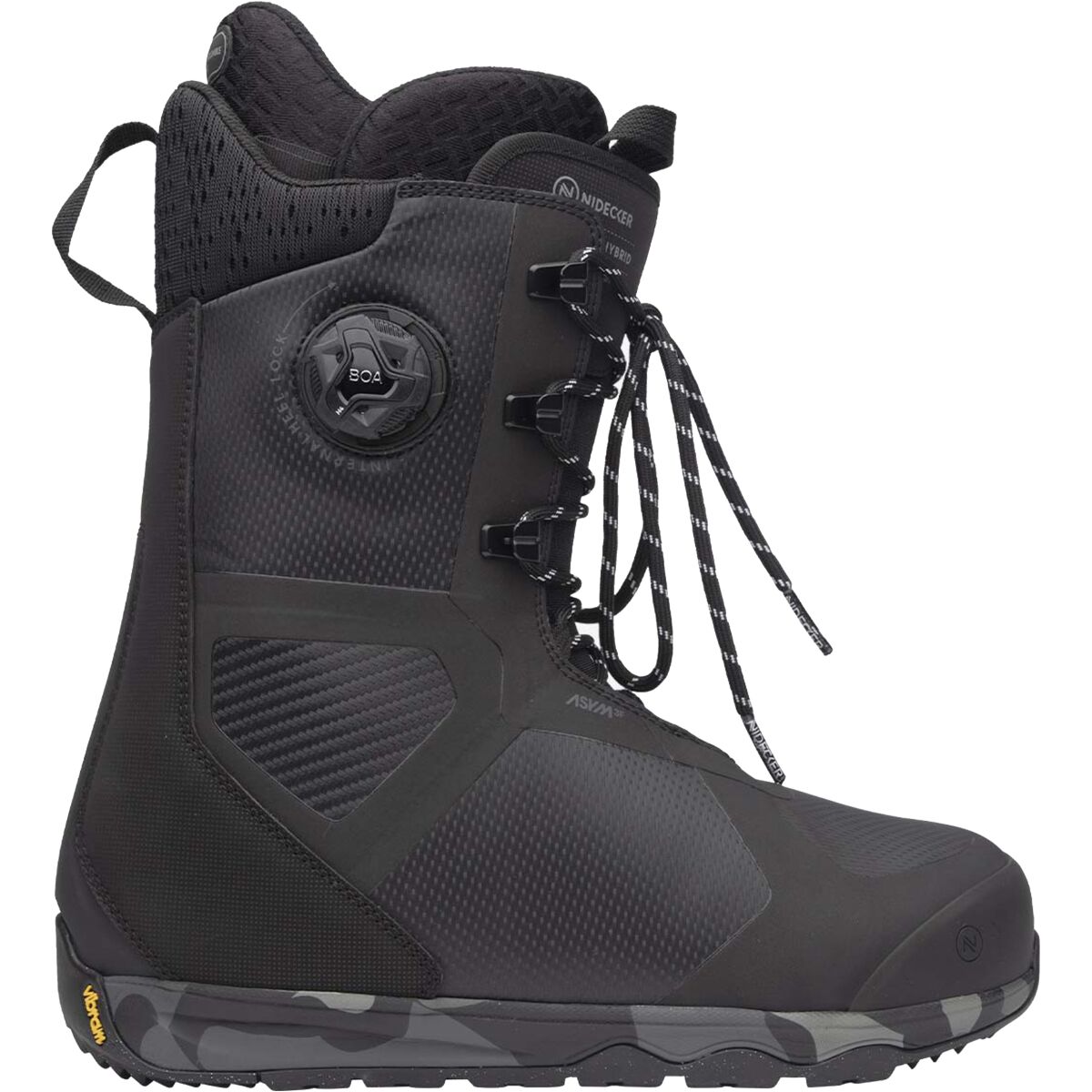 Nidecker Kita Hybrid Snowboard Boot - 2024 - Men's Black