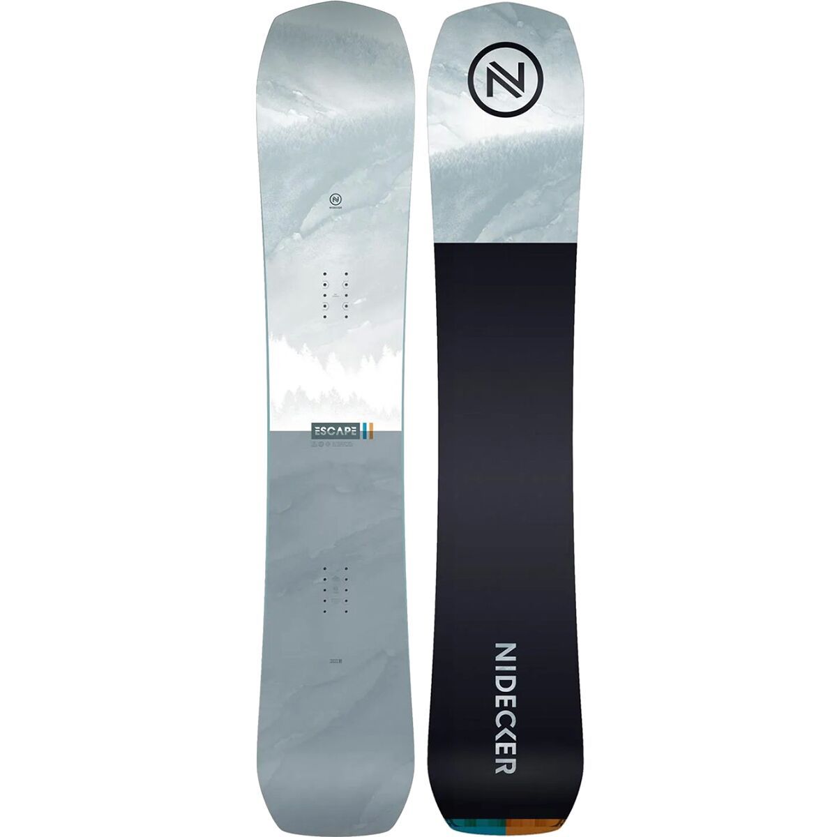 Image of Nidecker Escape Snowboard - 2025 One Color, 162mm wide