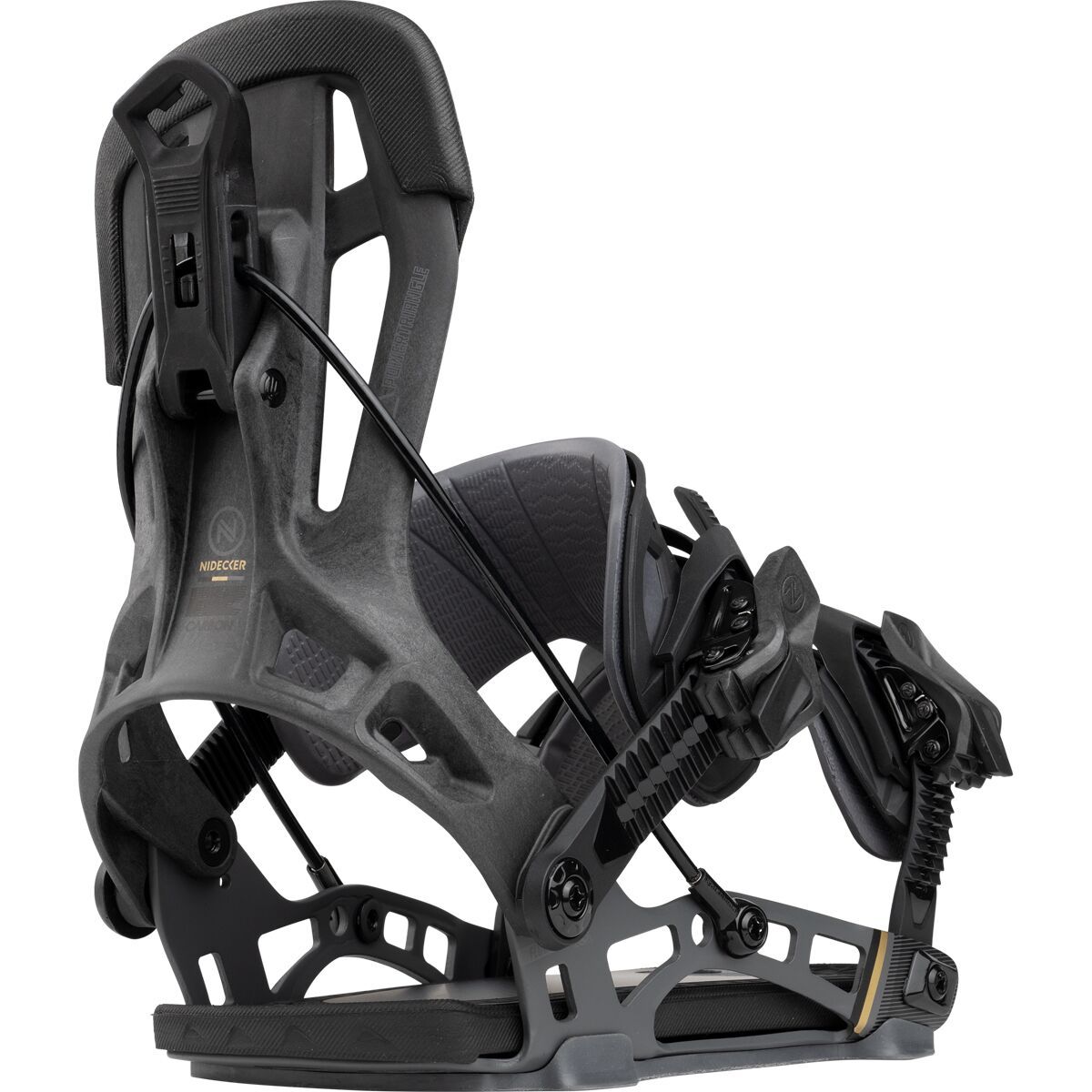 Image of Nidecker Flow NX2-Carbon Snowboard Binding - 2026 Black, M