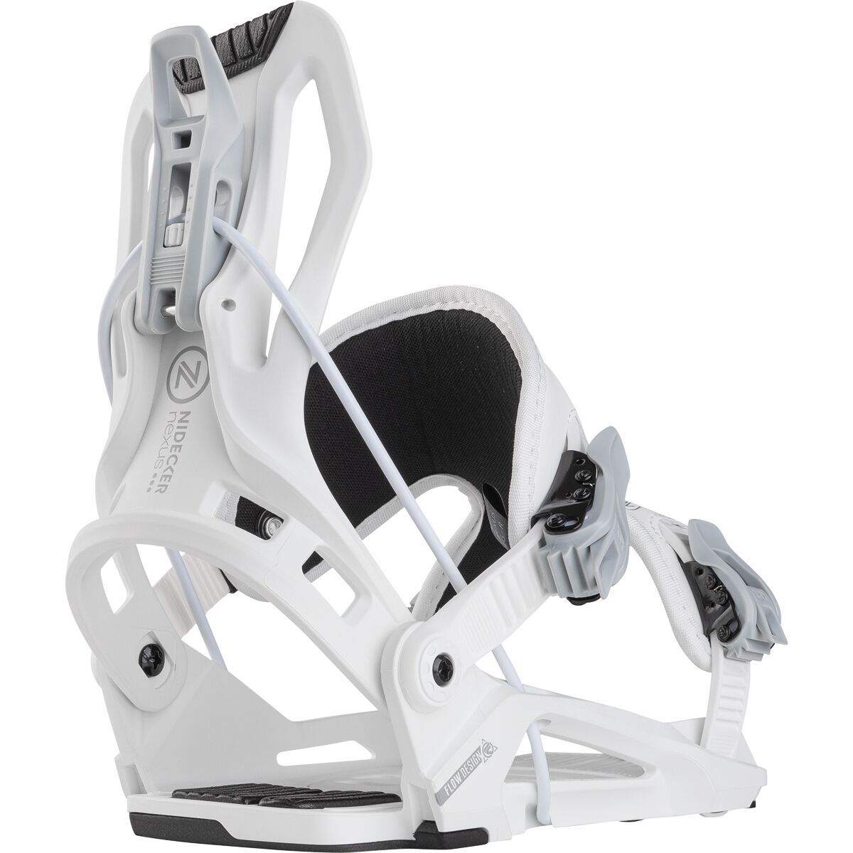 Image of Nidecker Flow Nexus Snowboard Binding - 2025 White, S