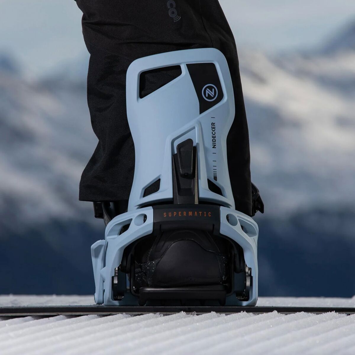 Nidecker Supermatic Step-In Snowboard Binding - 2025 - Snowboard