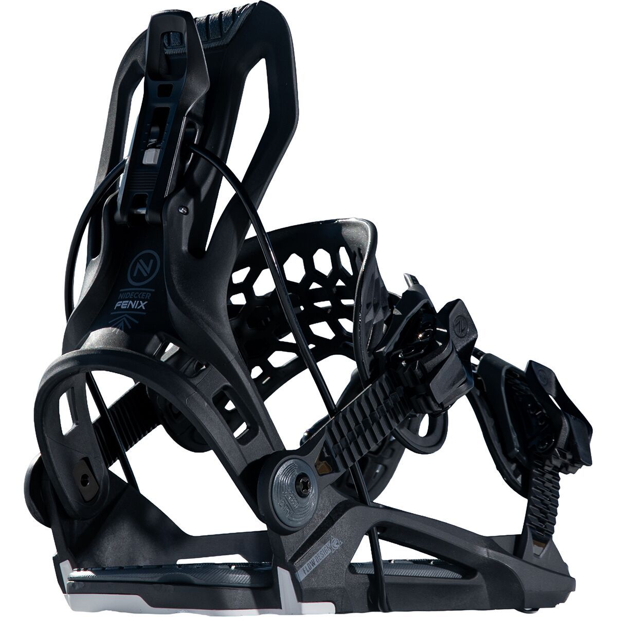 Image of Nidecker Flow Fenix Snowboard Binding - 2026 Black, M
