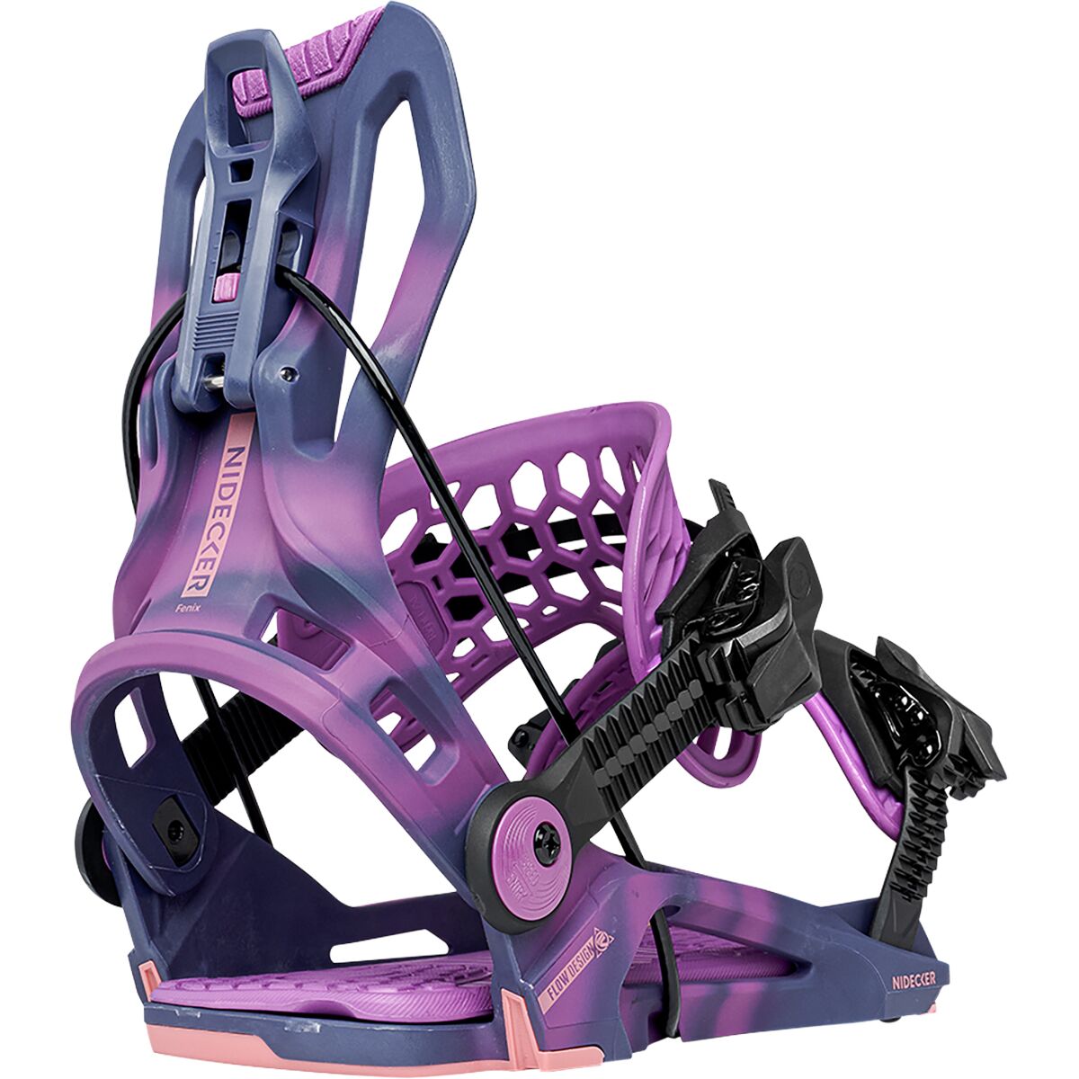Image of Nidecker Flow Fenix Snowboard Binding - 2027 Nightshade, S