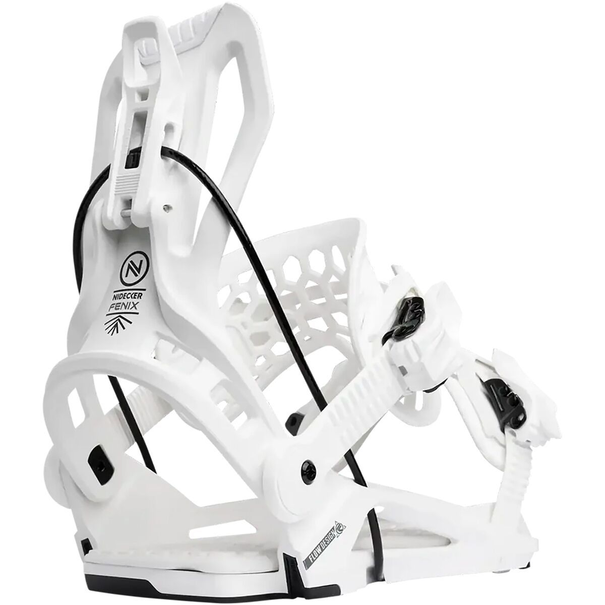 Nidecker Flow Fenix Snowboard Binding - 2026 White, L