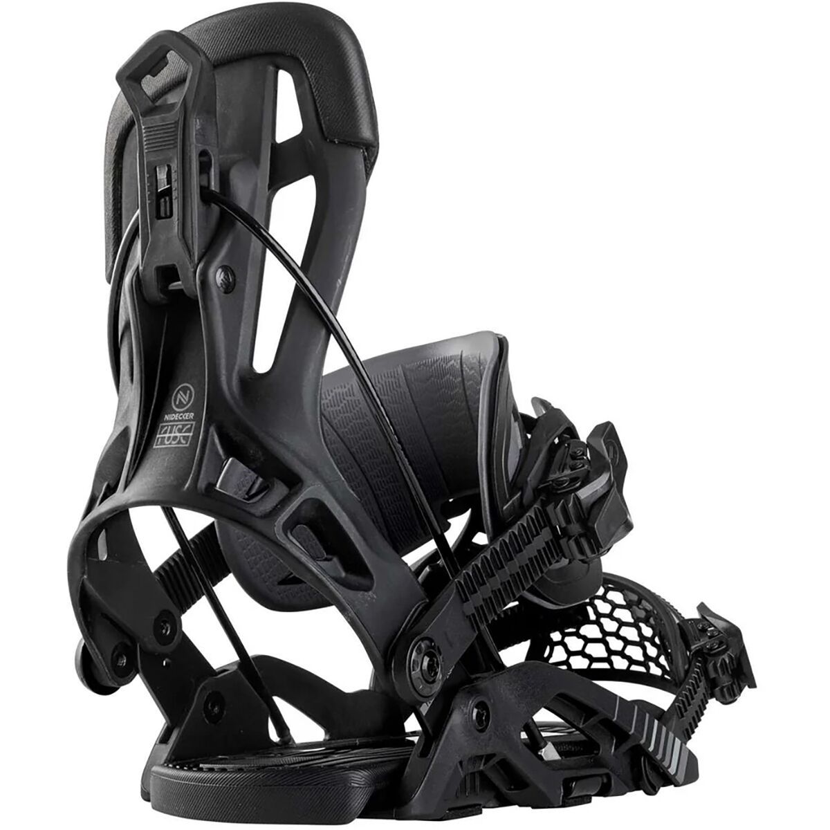 Nidecker Flow Fuse Hybrid Snowboard Binding - 2026 Black, XL