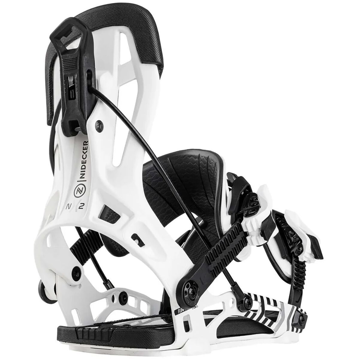 Image of Nidecker Flow NX2 Fusion Snowboard Binding - 2026 White, L