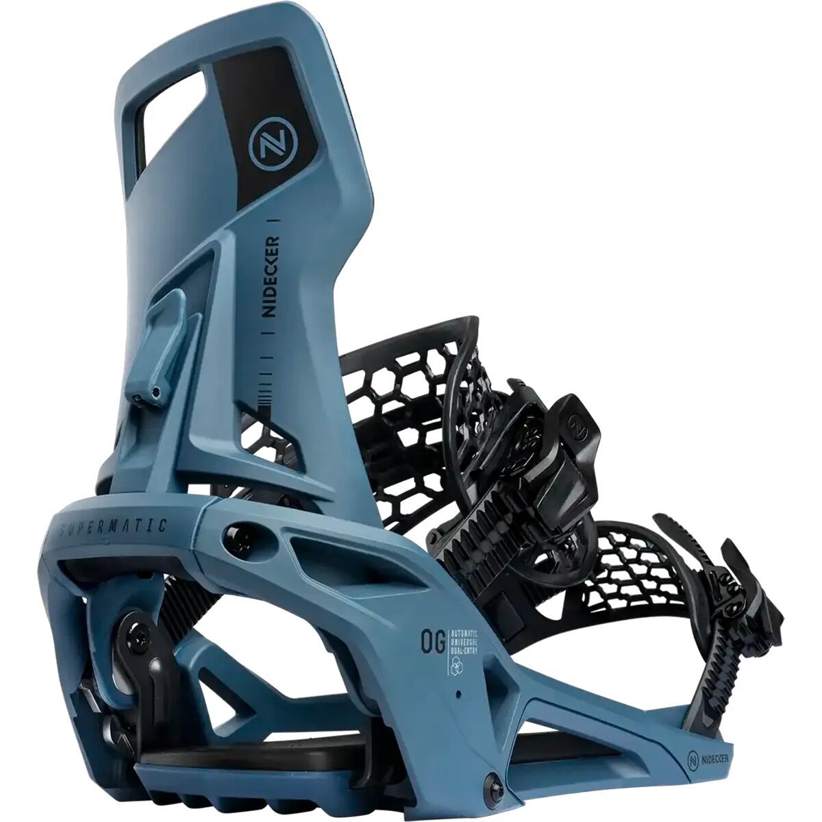 Image of Nidecker OG Supermatic Step-In Snowboard Binding - 2026 Atlantic, XL