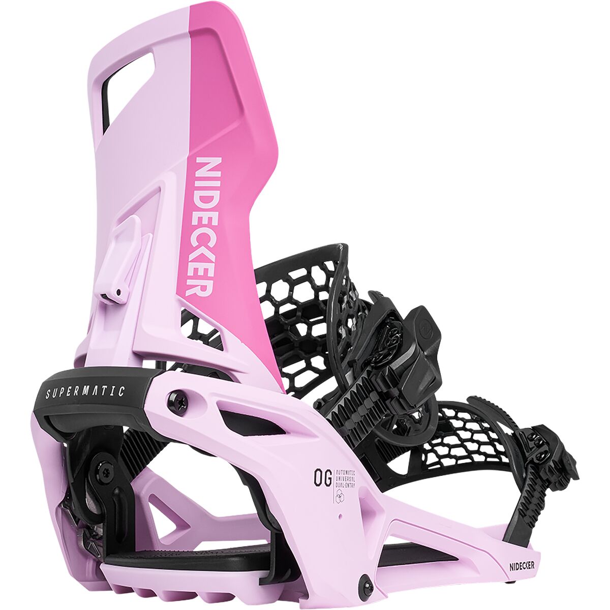 Image of Nidecker OG Supermatic Step-In Snowboard Binding - 2027 Milkshake, L
