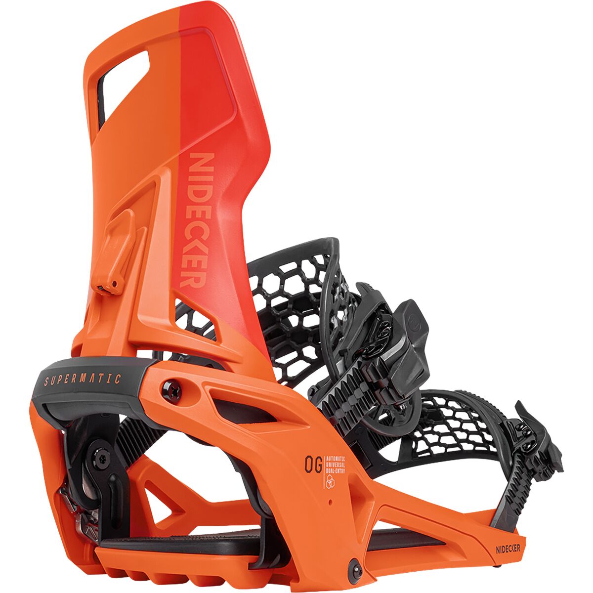 Image of Nidecker OG Supermatic Step-In Snowboard Binding - 2027 Paprika, M