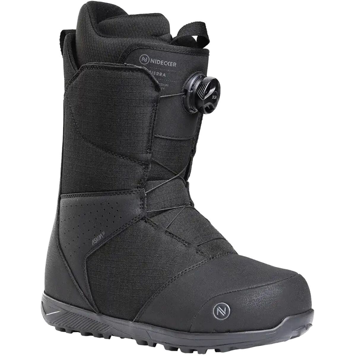 Image of Nidecker Sierra Snowboard Boot - 2026 - Men's Black, 7.5