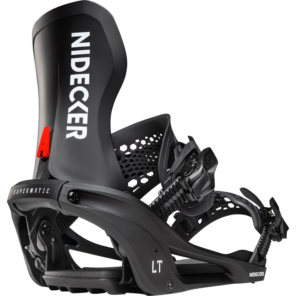 Nidecker Nidecker LT Supermatic Snowboard Bindings - 2027 Black, L
