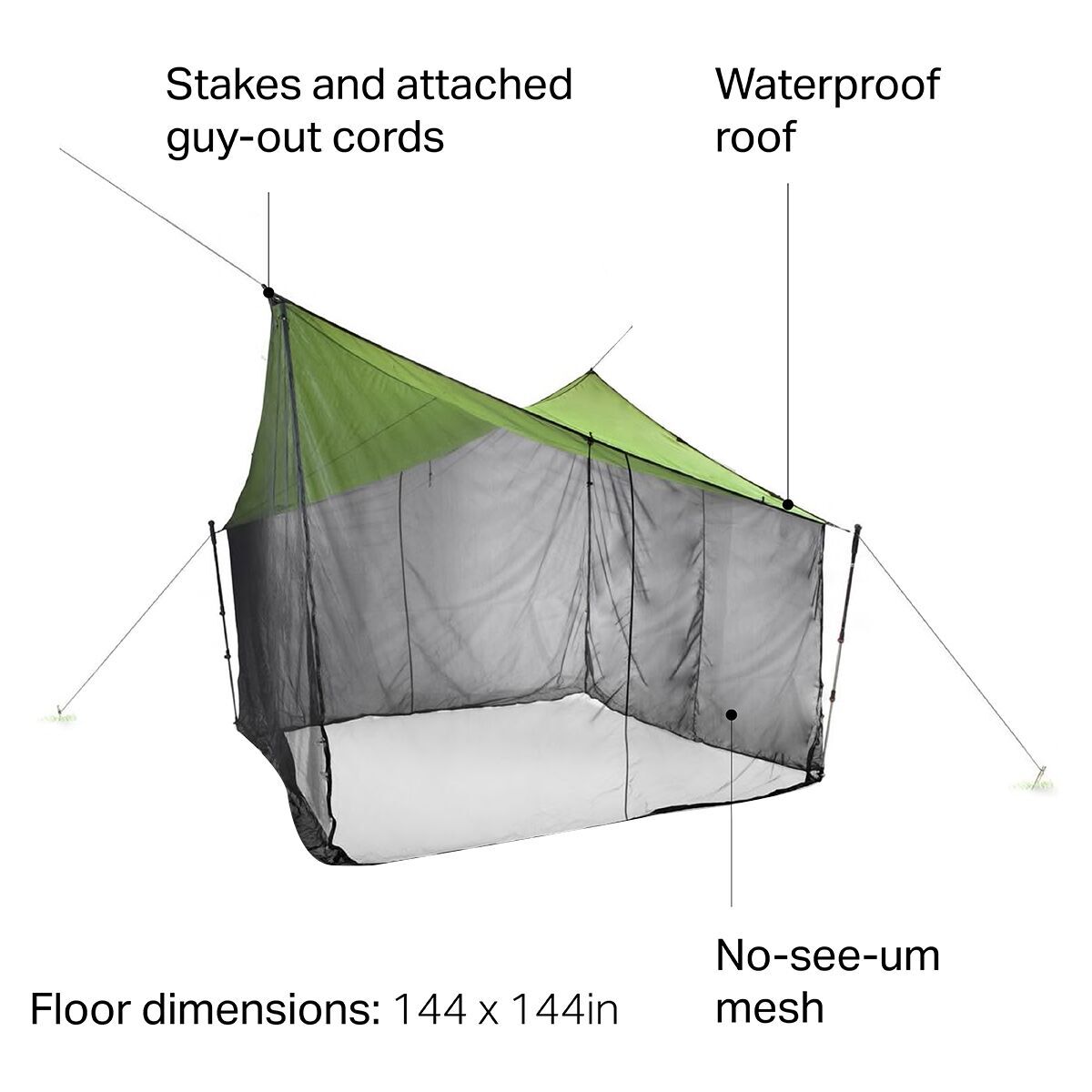NEMO Equipment Inc. Bugout Tarp - Hike & Camp