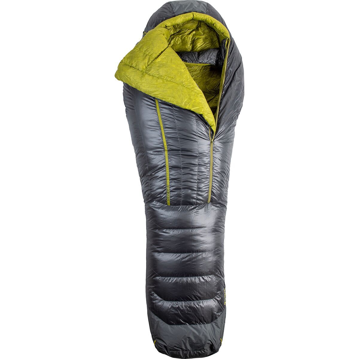 Image of NEMO Equipment Inc. Coda Endless Promise Sleeping Bag: 10/20F Down Goodnight Gray, Long