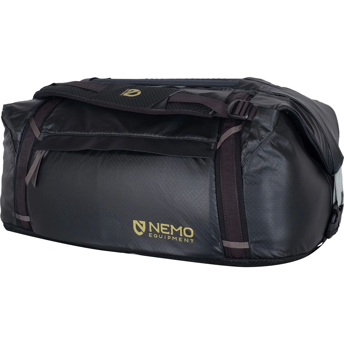Image of NEMO Equipment Inc. Double Haul Convertible 55L Duffel Bag Black, One Size