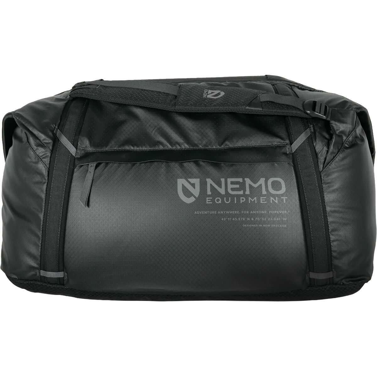 Image of NEMO Equipment Inc. Double Haul Convertible Duffel 70L Bag Goodnight Black, One Size