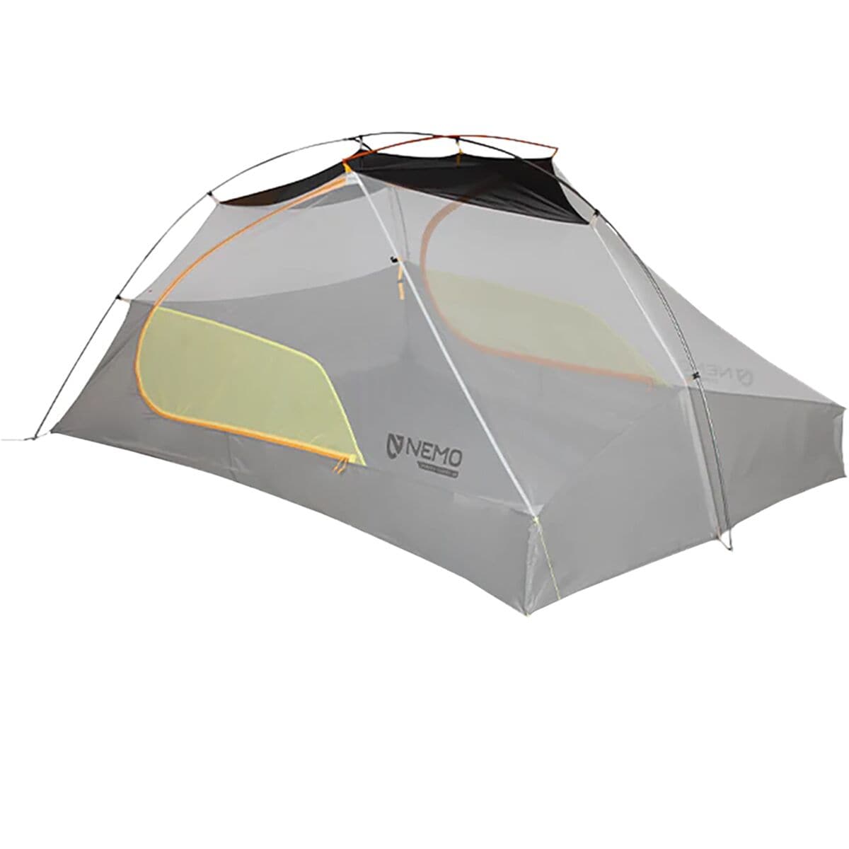 Image of NEMO Equipment Inc. Mayfly OSMO Tent: 3-Person 3-Season Citron/Mango, One Size