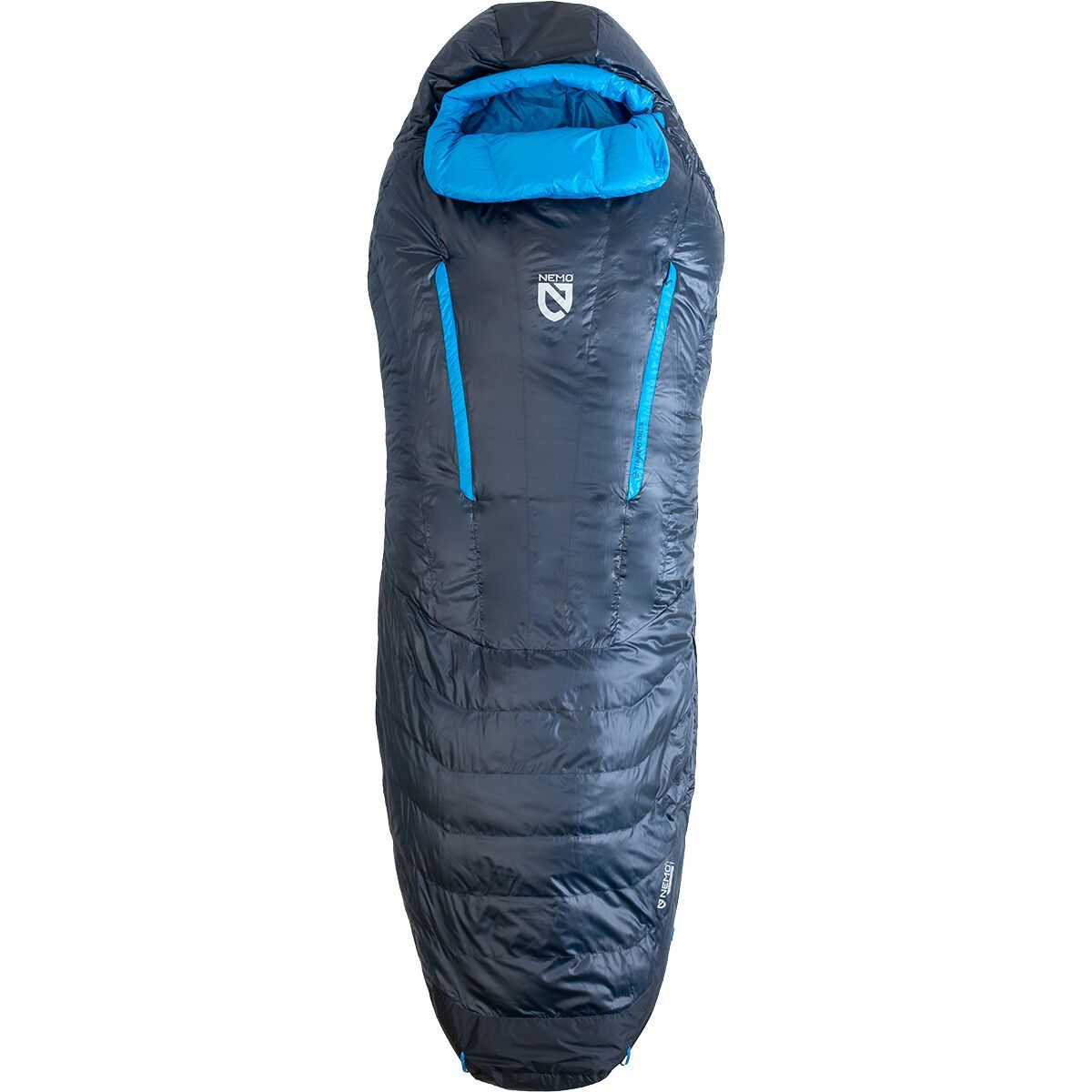 Image of NEMO Equipment Inc. Riff Endless Promise 30 Sleeping Bag: 30F Down Stormy Night, Long