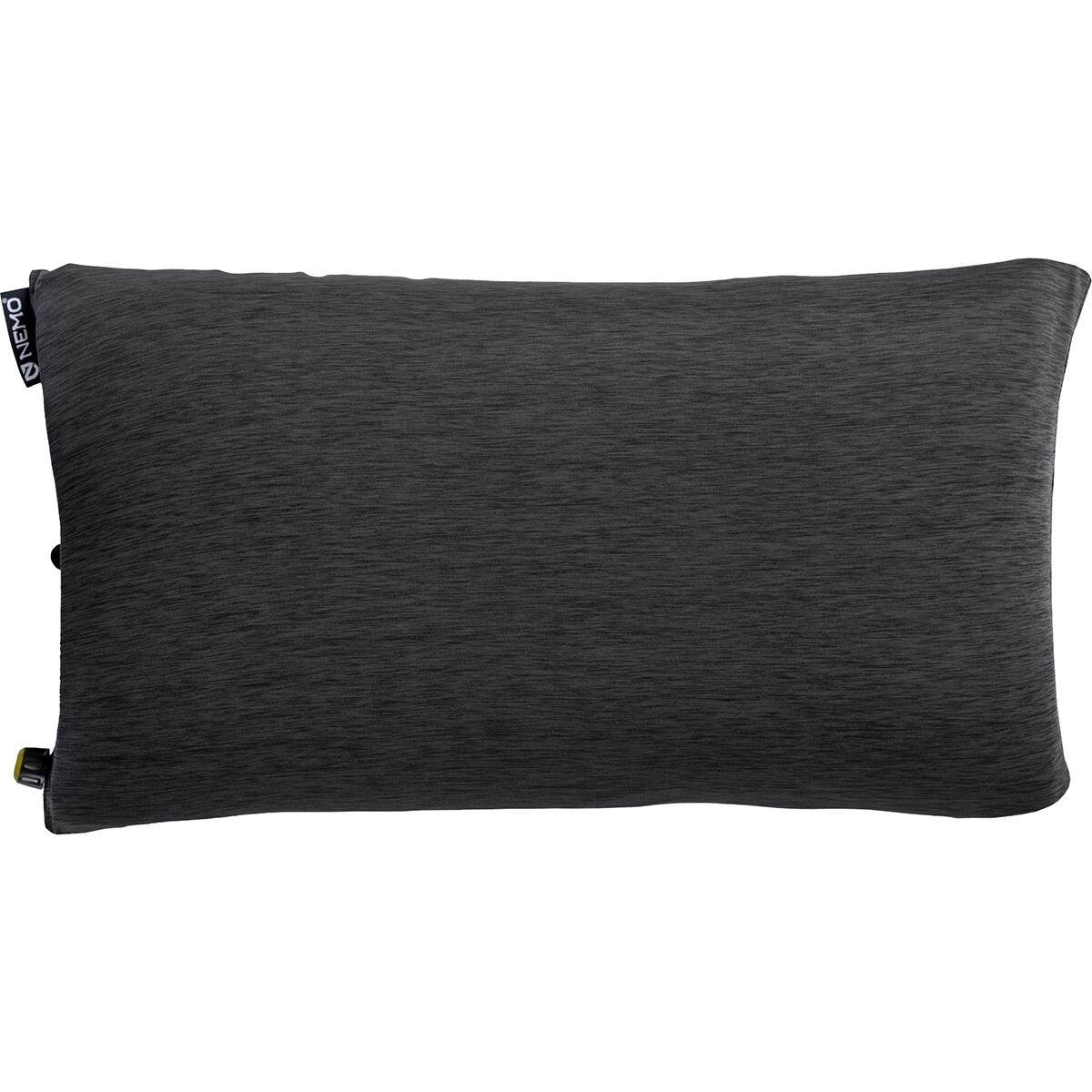 Image of NEMO Equipment Inc. Fillo Wide Pillow Black Pearl/Birch Bud, One Size