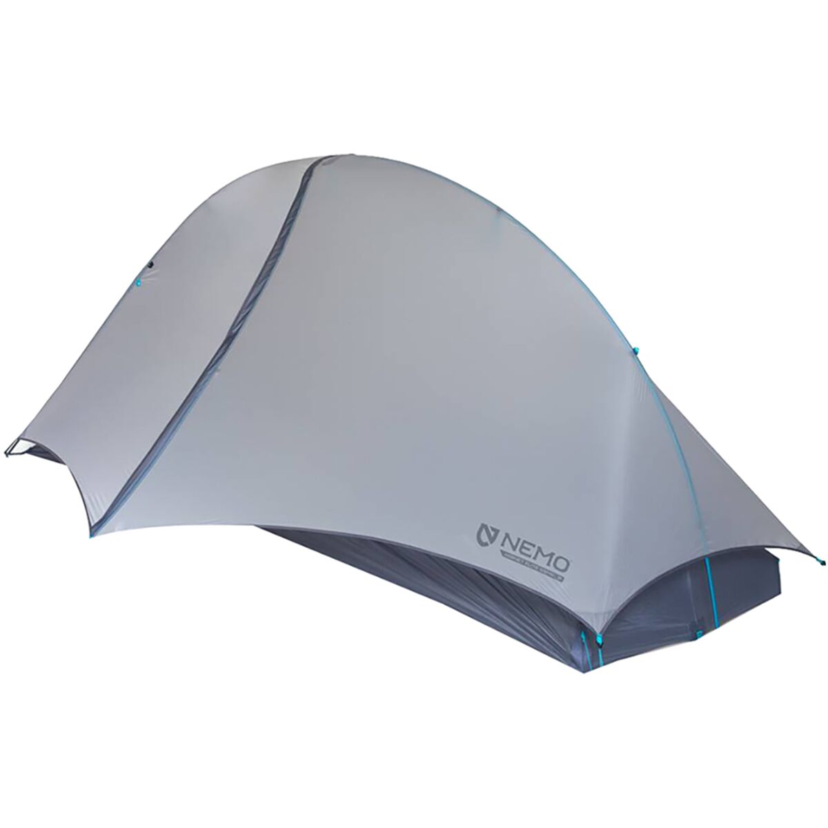 NEMO Equipment Inc. NEMO Equipment Inc. Hornet Elite OSMO Tent: 1-Person 3-Season Aluminum/Stormy Night, One Size