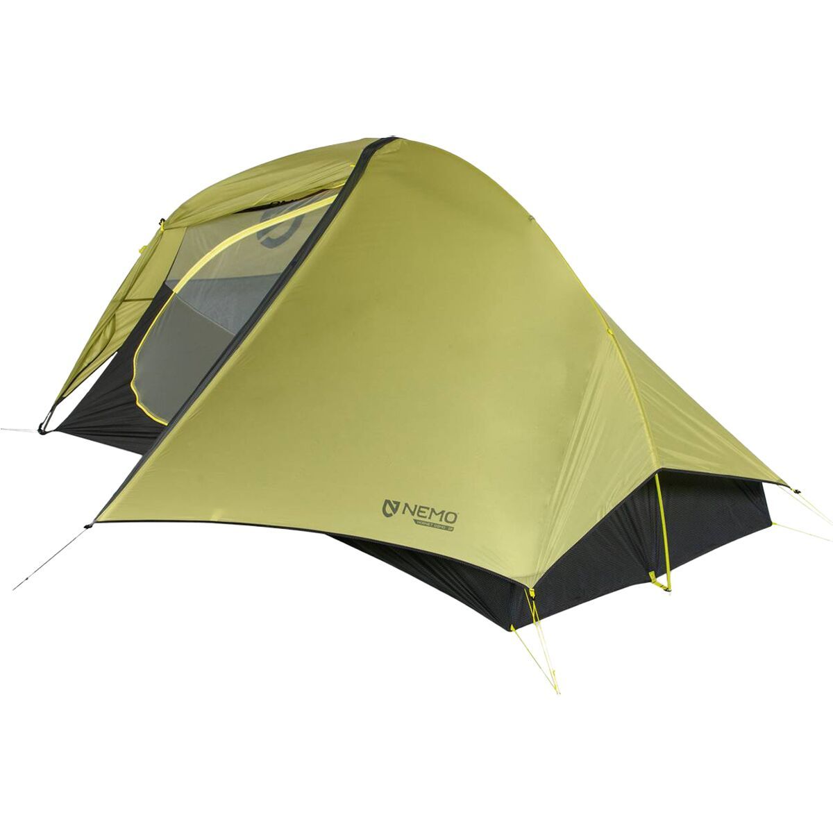 Image of NEMO Equipment Inc. Hornet OSMO Tent: 2-Person 3-Season Birch Bud/Goodnight Gray, One Size
