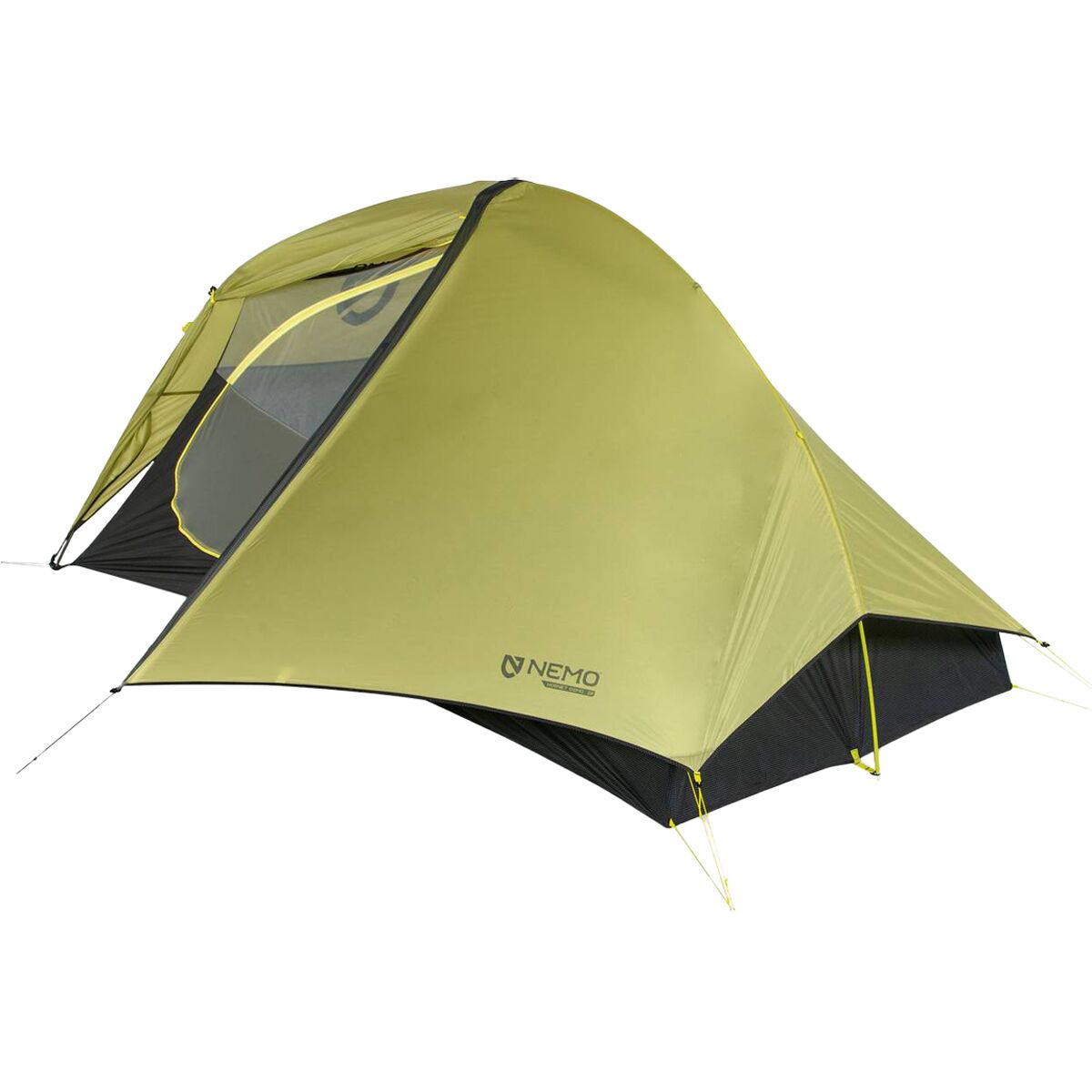 NEMO Equipment Inc. NEMO Equipment Inc. Hornet OSMO Tent: 2-Person 3-Season Birch Bud/Goodnight Gray, One Size