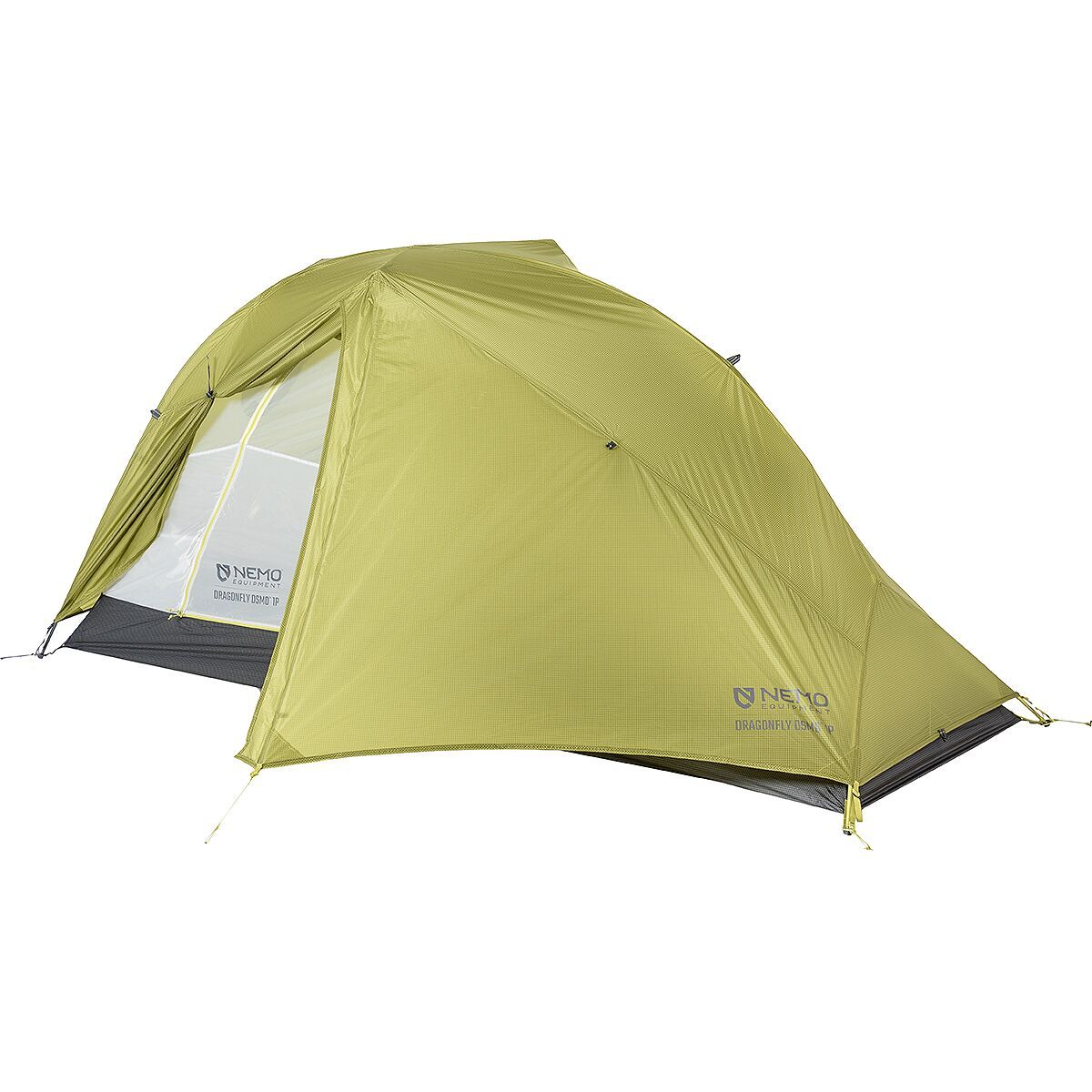 NEMO Equipment Inc. Dragonfly OSMO Tent: 1-Person 3-Season Birch Bud