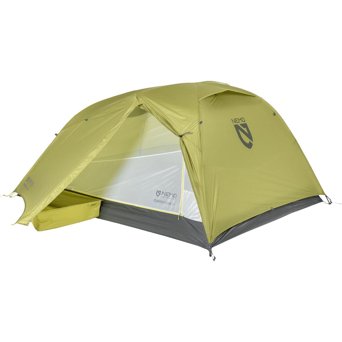 NEMO Equipment Inc. Dragonfly OSMO Tent: 3-Person 3-Season Birch Bud, One Size
