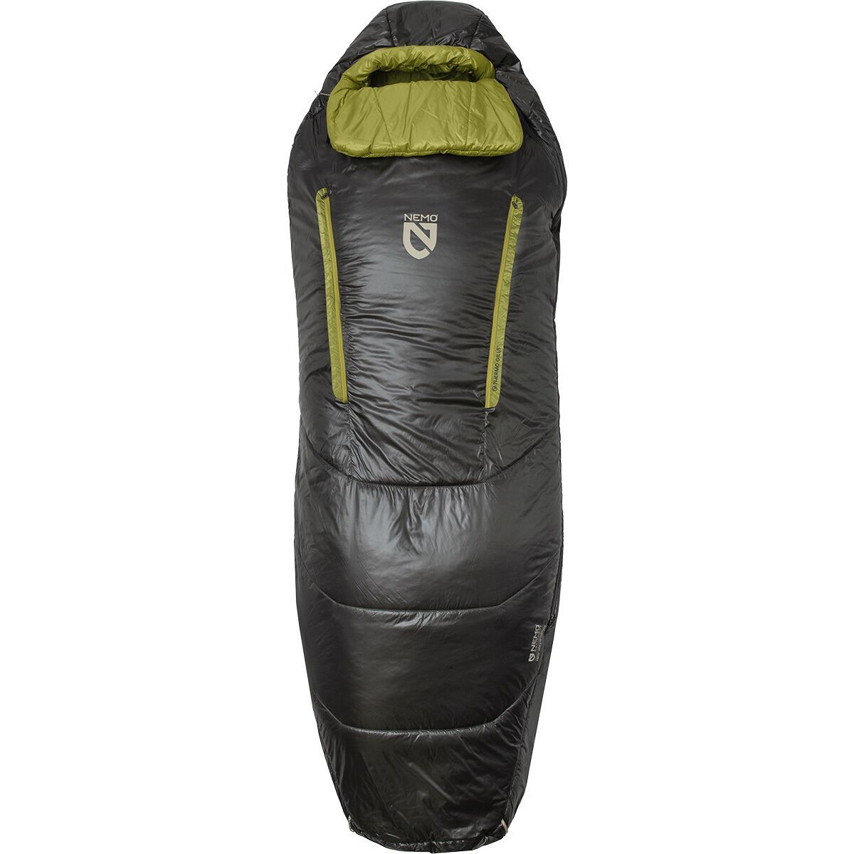 Image of NEMO Equipment Inc. Forte Endless Promise Sleeping Bag: 35F Synthetic Chimera/Birch Bud, Regular Wide