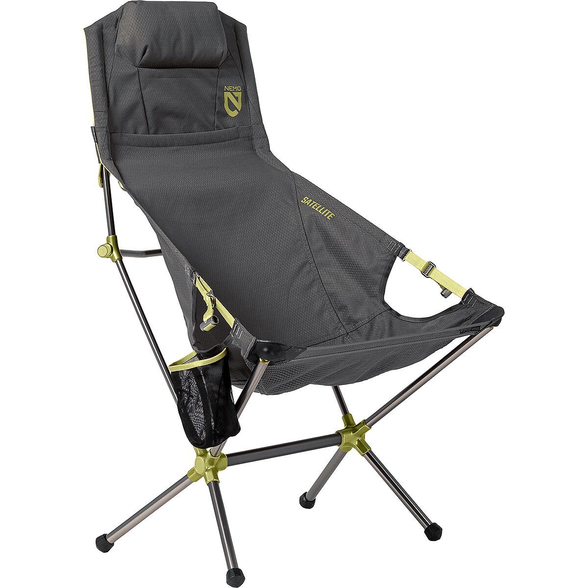 Image of NEMO Equipment Inc. Satellite Reclining Camp Chair Goodnight Gray, One Size