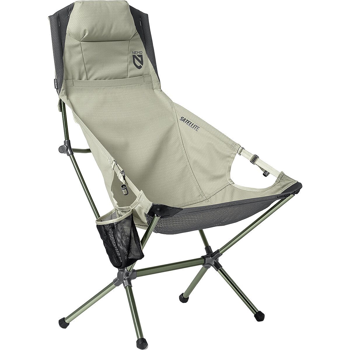 Image of NEMO Equipment Inc. Satellite Reclining Camp Chair Marsh, One Size