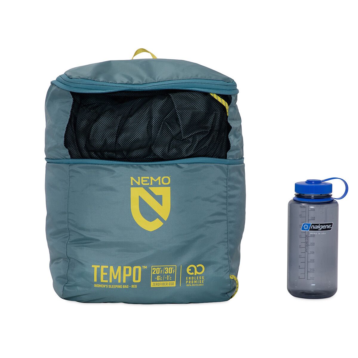 NEMO Equipment Inc. Tempo 35 Sleeping Bag: 35F Synthetic - Women's
