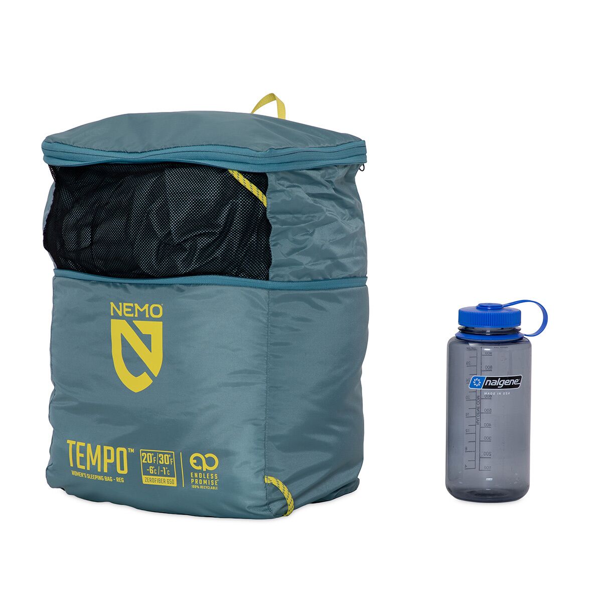 NEMO Equipment Inc. Tempo 35 Sleeping Bag: 35F Synthetic - Women's