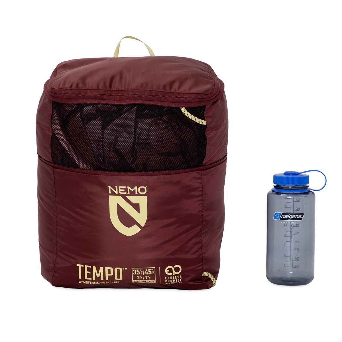 ニーモ　寝袋　TEMPO35F woman NEMO Equipment Inc. Tempo Endless Promise Sleeping Bag: 35F