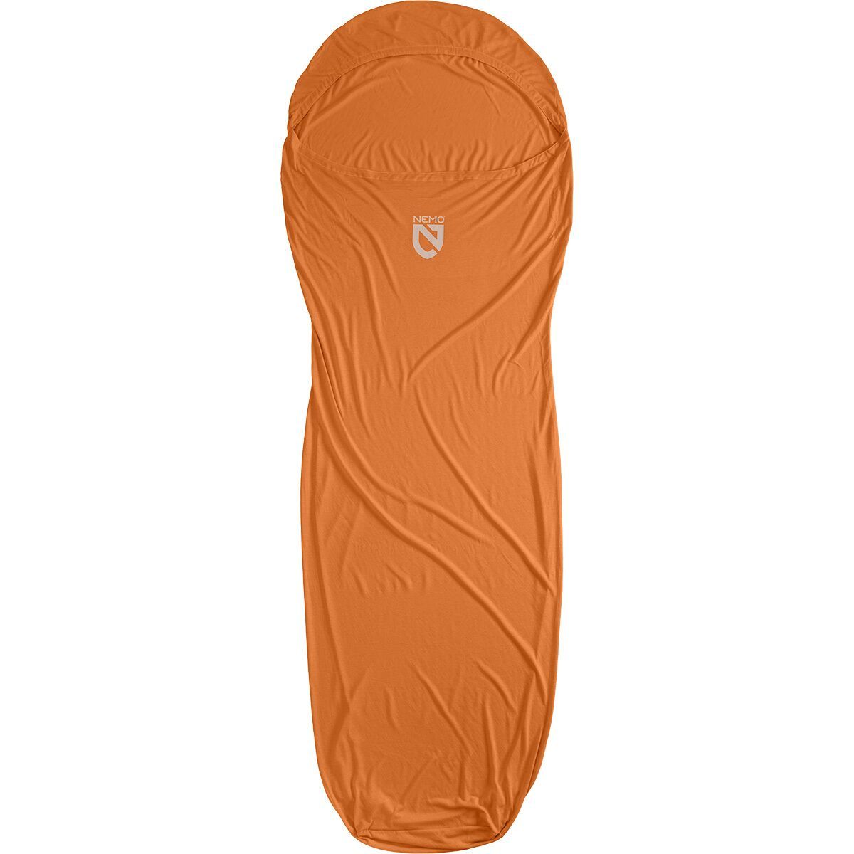 Image of NEMO Equipment Inc. Tracer Blaze Sleeping Bag Liner Sun Orange, Regular