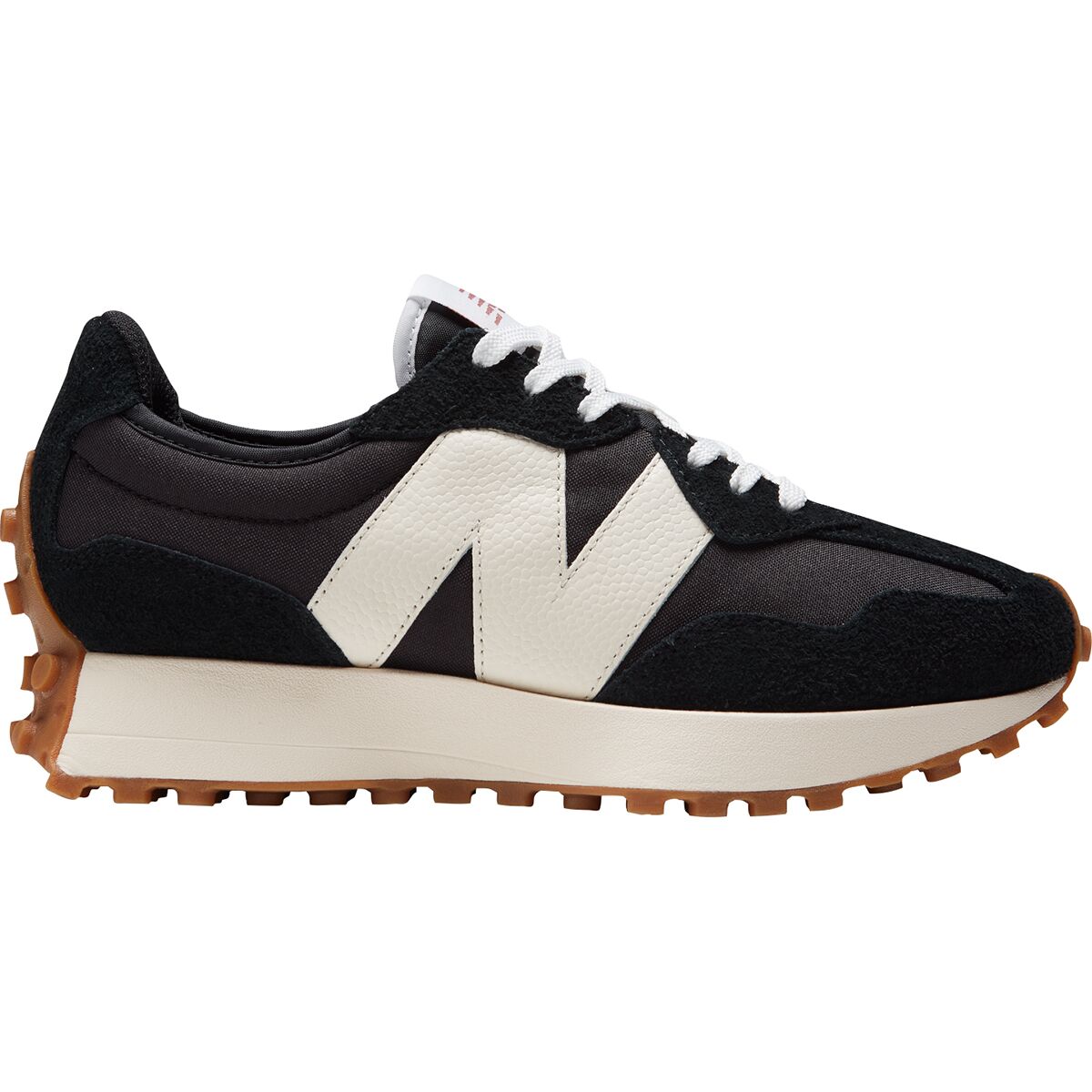 Image of New Balance 327 Shoe - Women's Black/White/Mineral Red, 9.0
