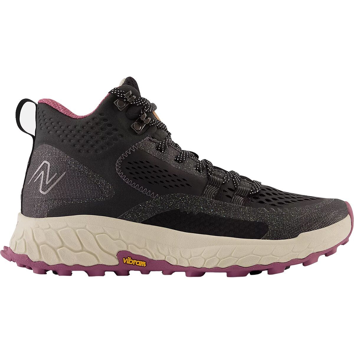 Fresh Foam X Hierro Mid Trail Running Shoe Women's Black/Raisin, 7.5