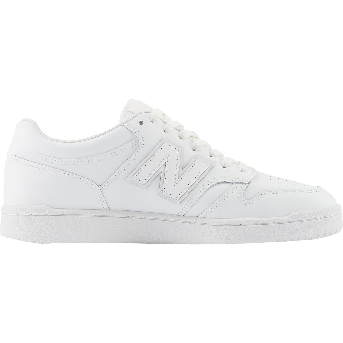 New Balance New Balance 480 Shoe - Men's White/White/White, 13.0