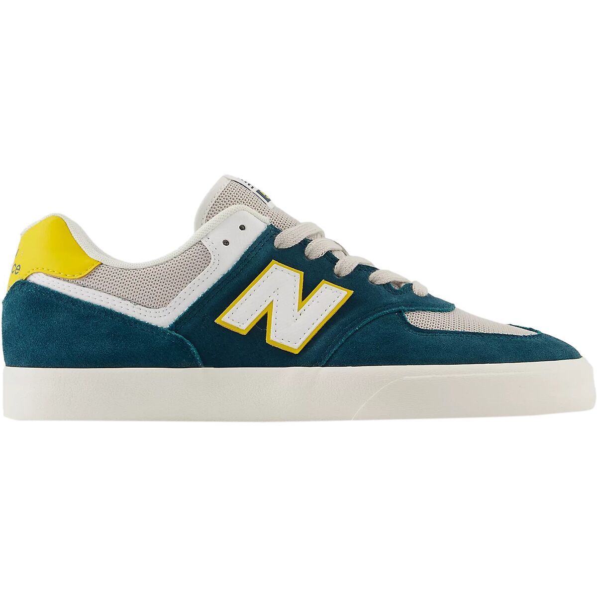 New Balance Numeric 574V Shoe - Men's Spruce/White, 8.0