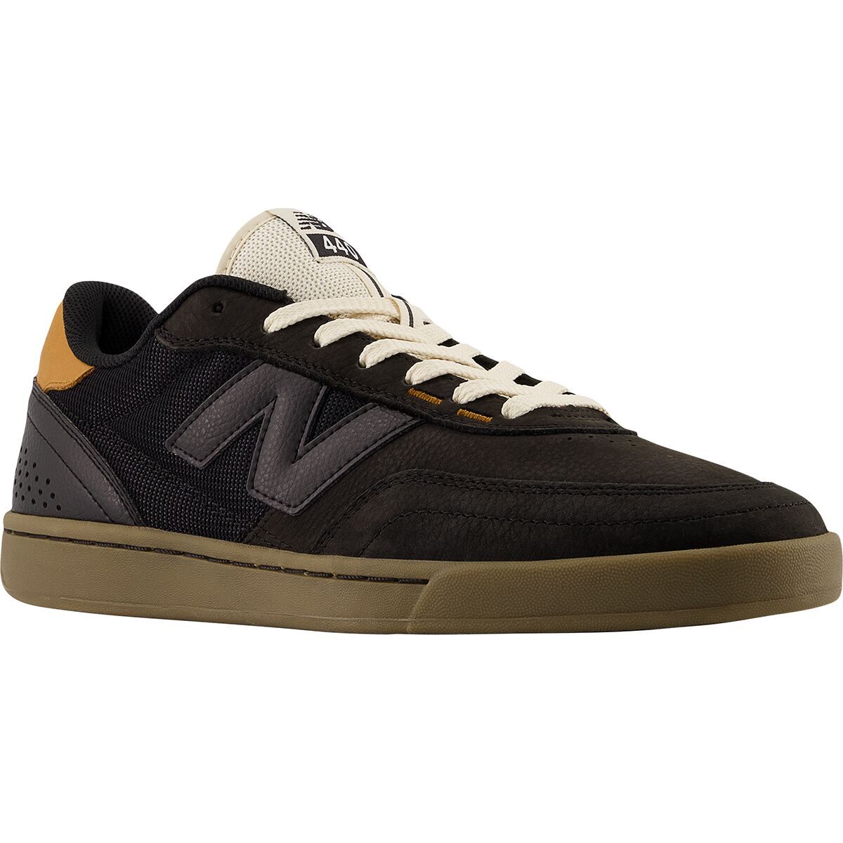 Image of New Balance Numeric 440v2 Shoe - Men's Black/Gum2, Mens 8.0/Womens 9.5