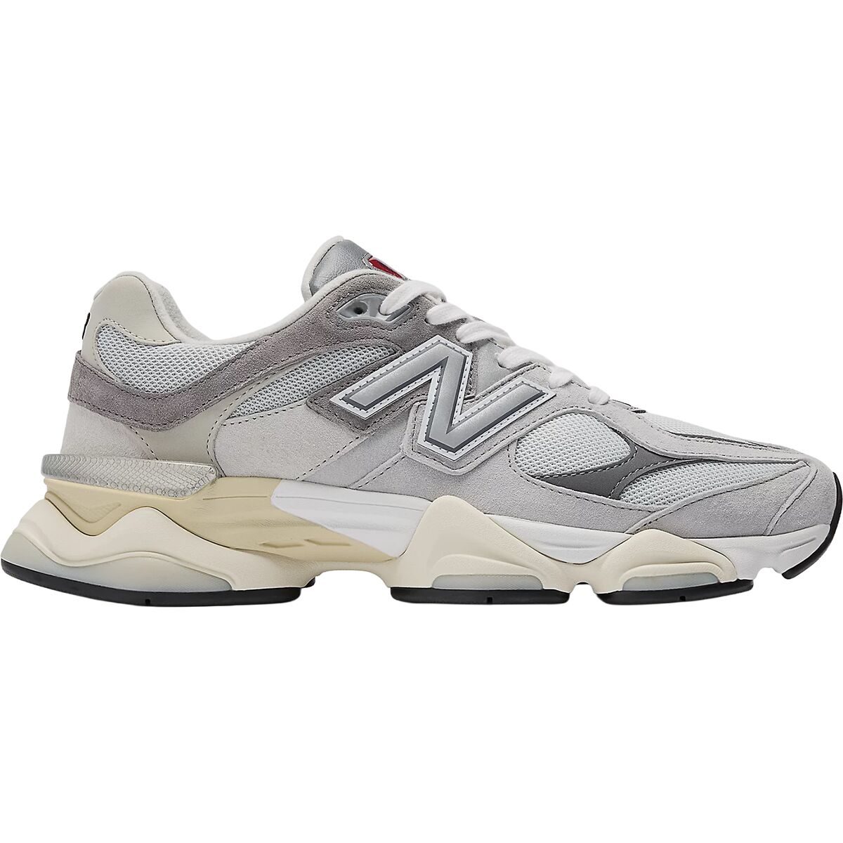 Image of New Balance 9060 Shoe Rain Cloud/Castlerock/White, Mens 10.5/Womens 12.0