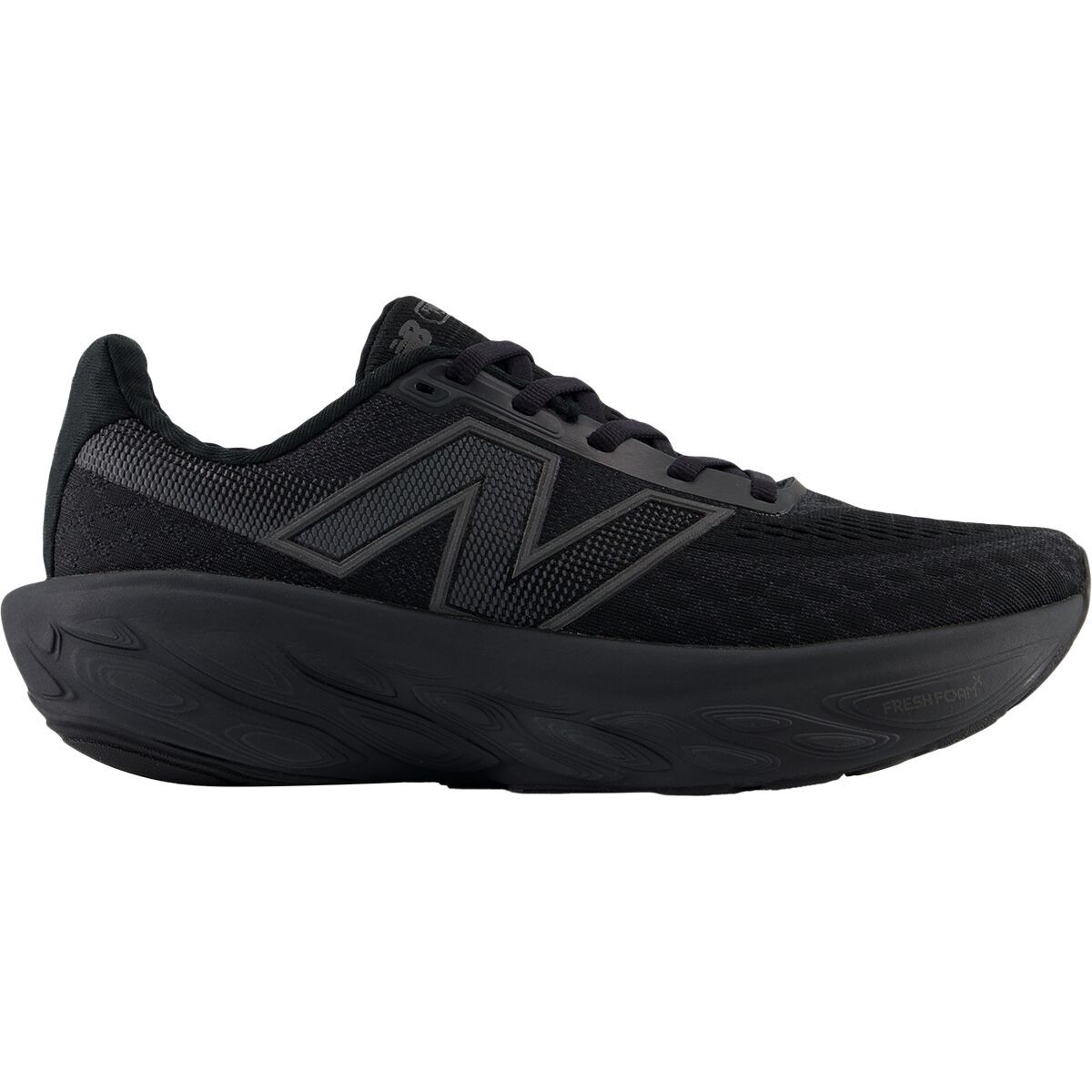Image of New Balance Fresh Foam X 1080 v14 Running Shoe - Women's Black/Black Metallic/Phantom, 7.5