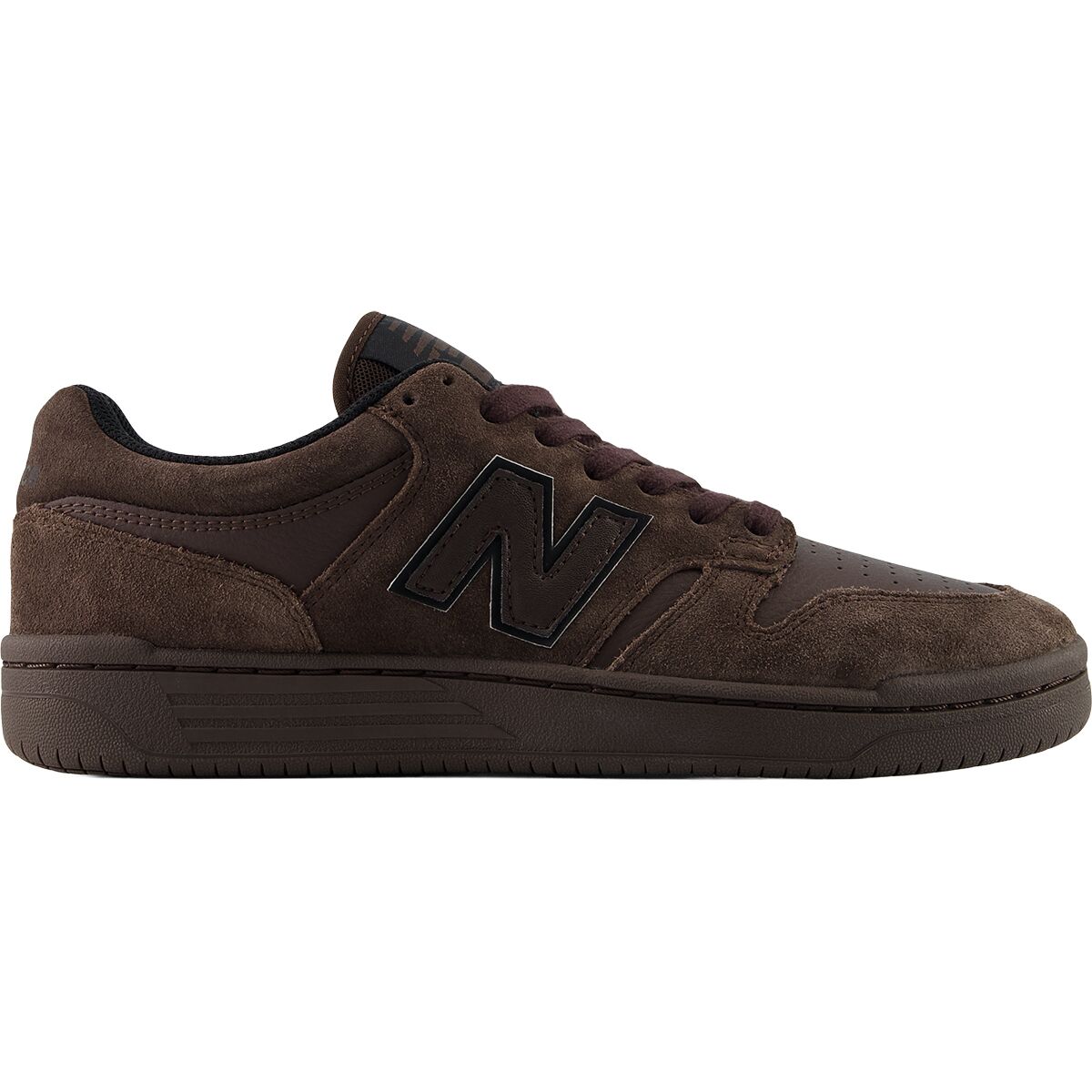 Image of New Balance Numeric 480 Shoe - Men's Chocolate Brown, 9.0