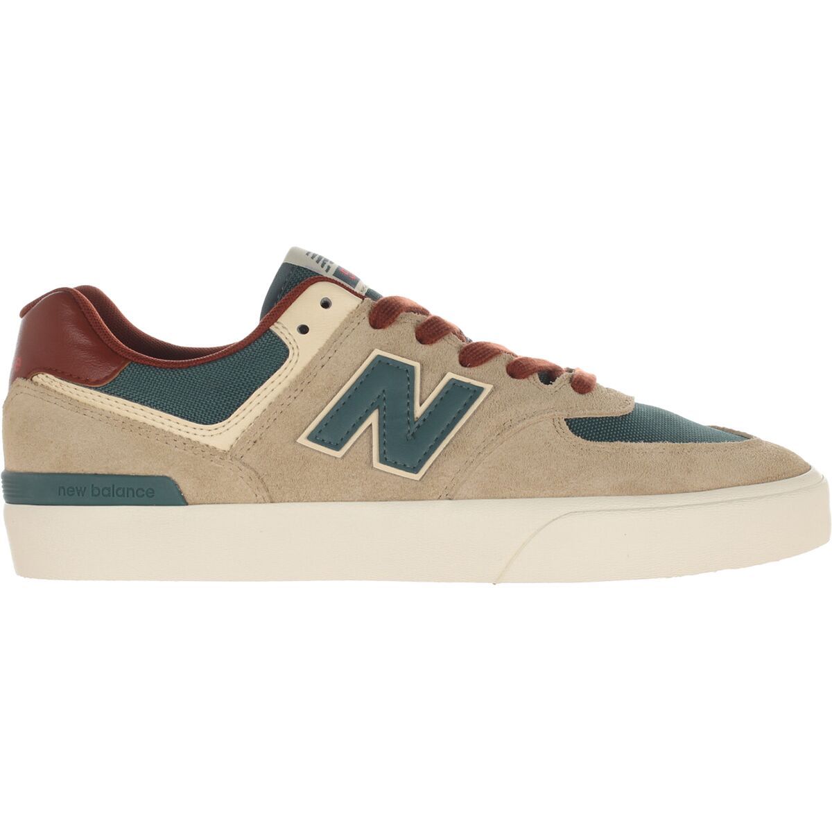 Image of New Balance Numeric 574 Vulc Shoe Tan, Mens 5.0/Womens 6.5