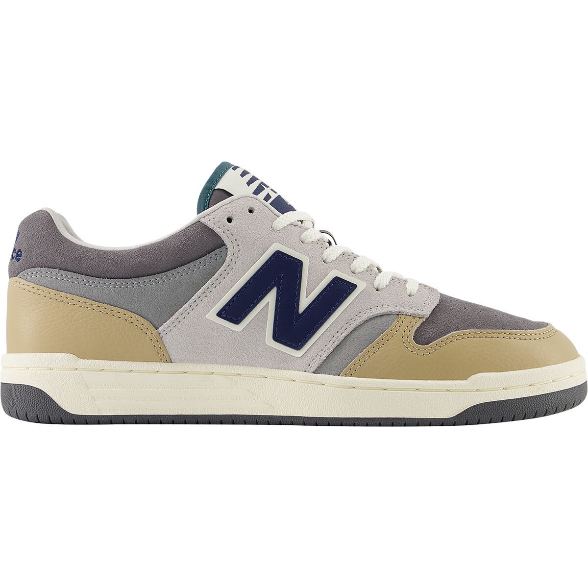 Image of New Balance 480 Shoe Castlerock/Brown, Mens 5.0/Womens 6.5