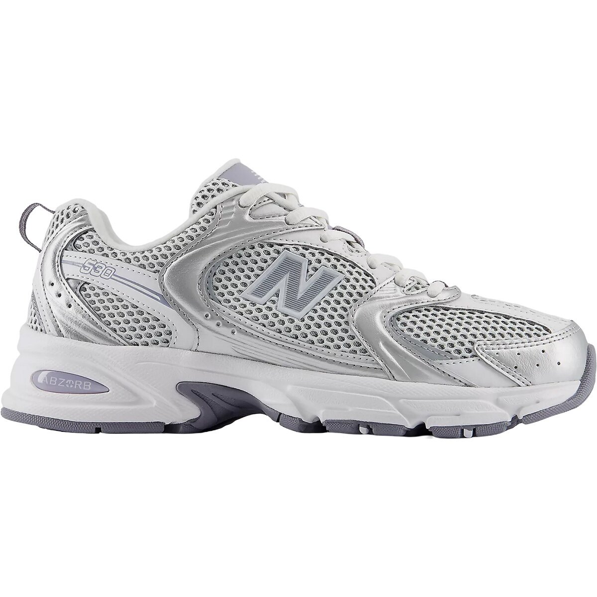 Image of New Balance 530 Shoe Grey Matter/Silver Metallic, Mens 11.0/Womens 12.5