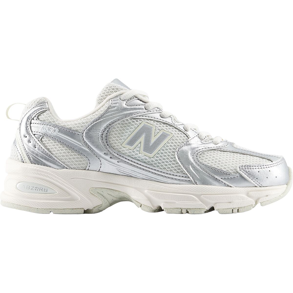 Image of New Balance 530 Shoe Silver Metallic/Reflection, Mens 10.5/Womens 12.0
