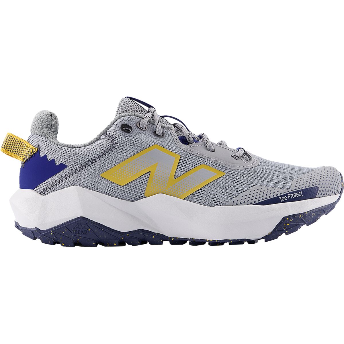 Image of New Balance Nitrel Shoe - Kids' Slate Grey/Blue Oyster/Baroque Gold, 6.0